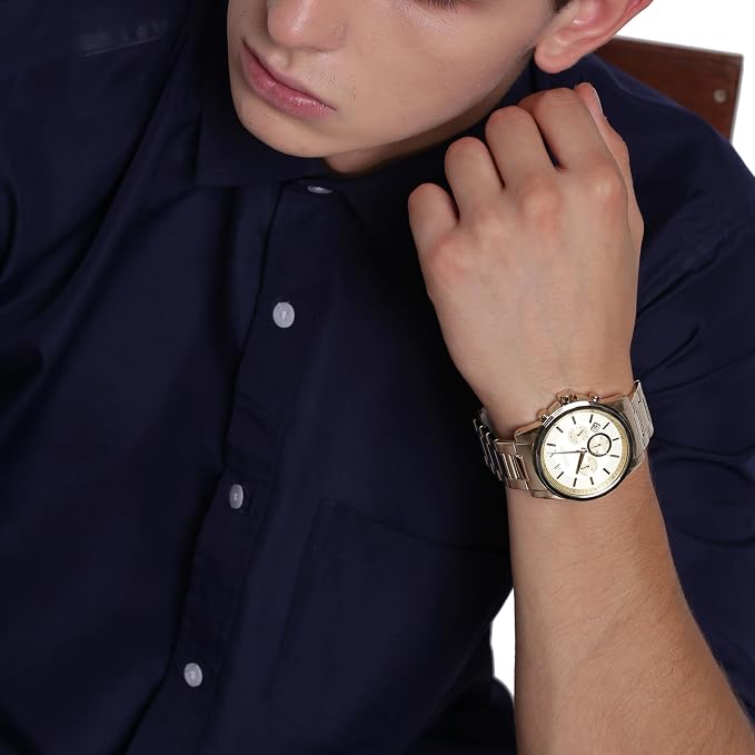 Armani Exchange A|X Stainless Steel Chronograph Watch for Men